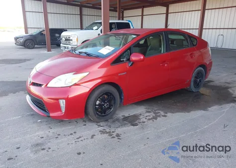 2013 Toyota Prius Two from USA, damaged, VIN JTDKN3DUXD1620380